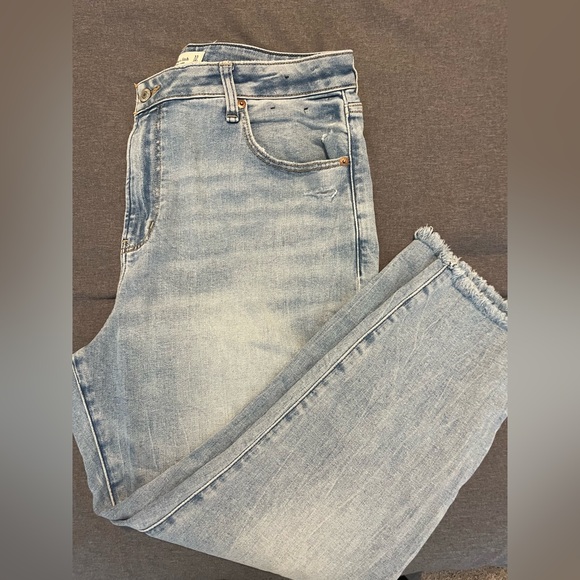 Abercrombie & Fitch Denim - Abercrombie & Fitch Light Blue Super Skinny